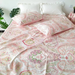 Floral Fabric Boho Design Width 2.8m Traditional Paisley Leaf Pattern