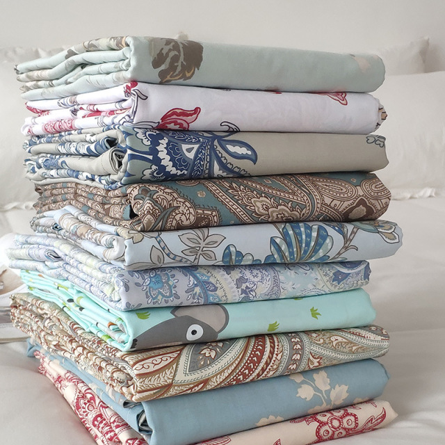 Floral Fabric Boho Design Width 2.8m Traditional Paisley Leaf Pattern