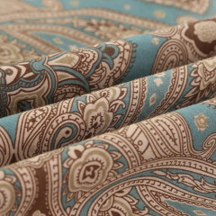 Floral Fabric Boho Design Width 2.8m Traditional Paisley Leaf Pattern