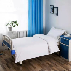 3-Piece Hospital Linen Set Duvet Cover Bed Sheets Pillowcase for Care Bed