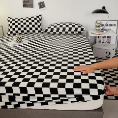 Black and white checkerboard
