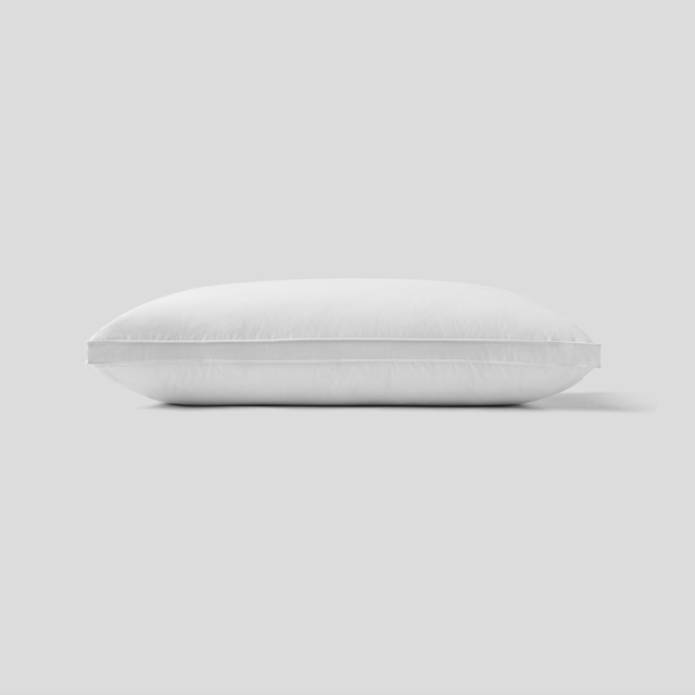 Cotton Gusseted Pillow Soft Fluffy Filling Hotel Quality Slow Rebound