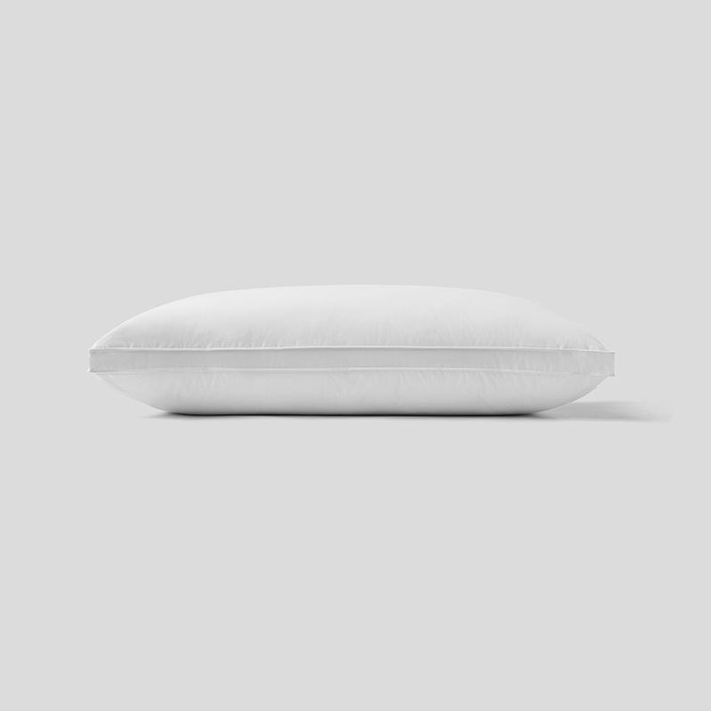 Cotton Gusseted Pillow Soft Fluffy Filling Hotel Quality Slow Rebound