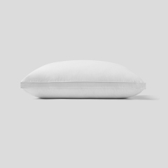 Cotton Gusseted Pillow Soft Fluffy Filling Hotel Quality Slow Rebound
