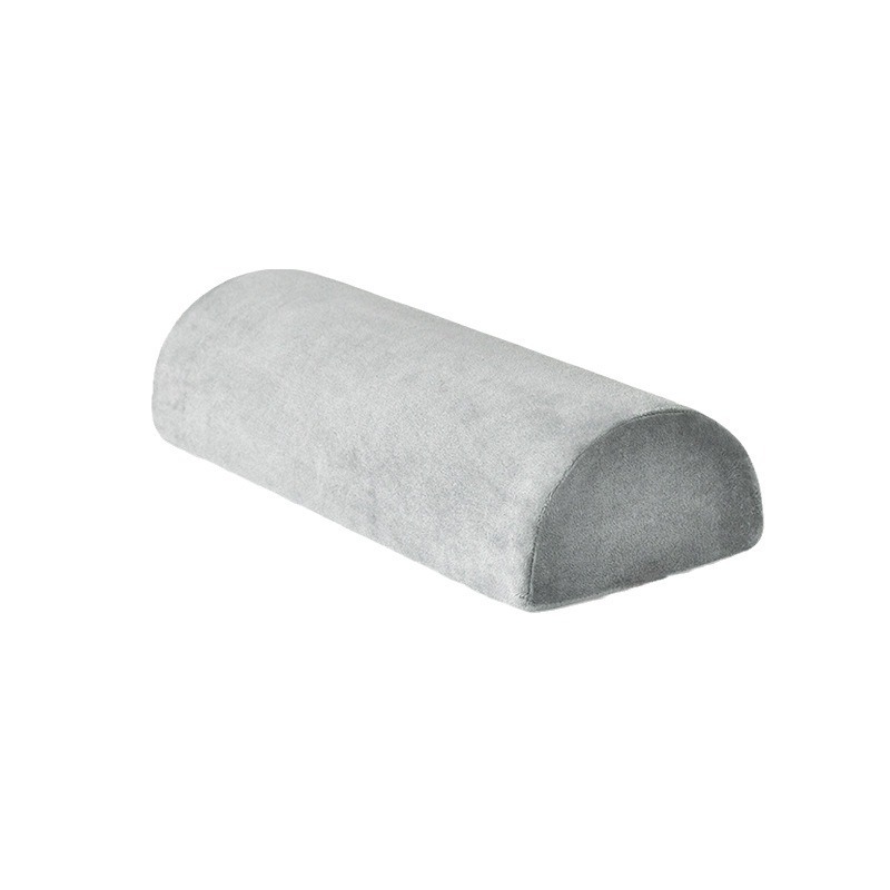 Large Half Moon Bolster Pillow Semi Roll Machine Washable Cover with Zipper
