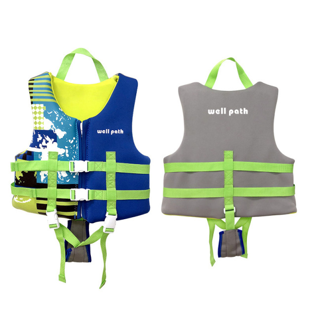 Kids Swim Vest Float Jacket Buoyancy Swimwear Adjustable Straps