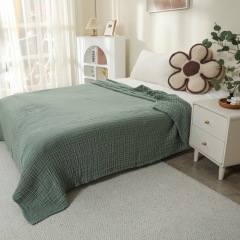 Muslin Throw Blanket Breathable Gauze All Season Soft and Lightweight