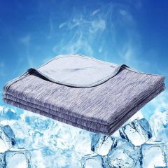 Summer Cooling Blanket Lightweight for Hot Sleepers & Night Sweat