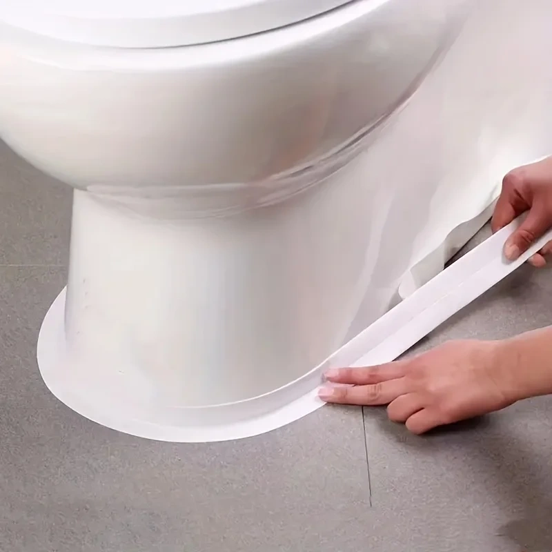 PVC Sealing Strip Tape Bathroom Bath Toilet Caulk Tape Self Adhesive Waterproof Mildew Proof Tapes For Kitchen Sink Wall Corner