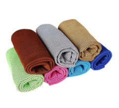 Cooling Towel Instant Relief Microfiber Chilling Neck Wrap for Sports Fitness Camping Cycling Hiking