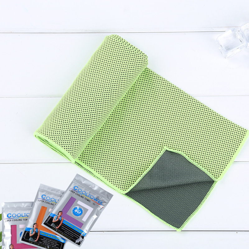 Cooling Towel Instant Relief Microfiber Chilling Neck Wrap for Sports Fitness Camping Cycling Hiking
