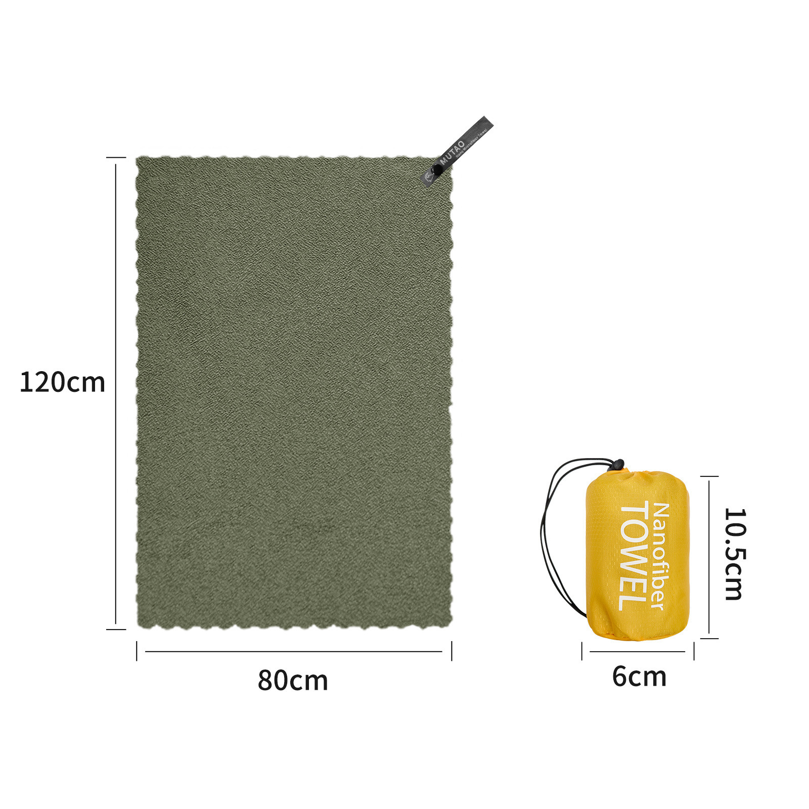 Quick Drying Absorbent Bath Towel Backpacking Hiking Swimming Towel Breathable Beach Gym Yoga Towel