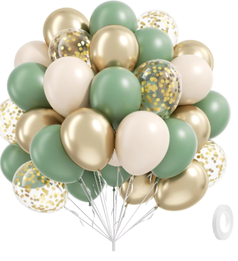 Balloons Set for Birthday Wedding Bridal Baby Shower Engagement Party Decor
