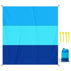 Blue 78X82inch