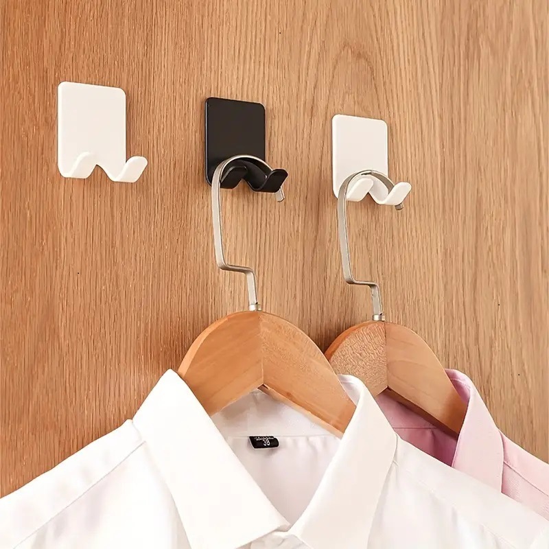 Bathroom Razor Holder Storage Hook Wall Shelf Punch Free Razor Rack Accessories Organization