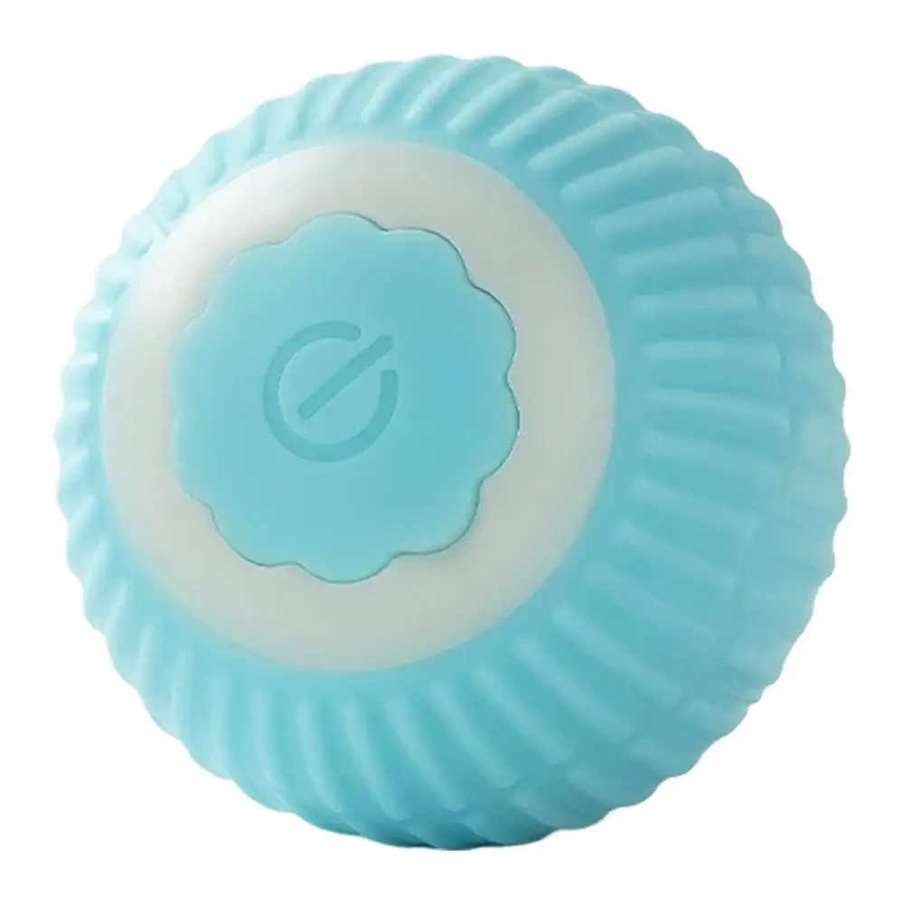 Electric Cat Ball Toys Automatic Rolling Smart Cat Toys Interactive for Cats Training Self-moving Kitten Smart Toys Rechargeable