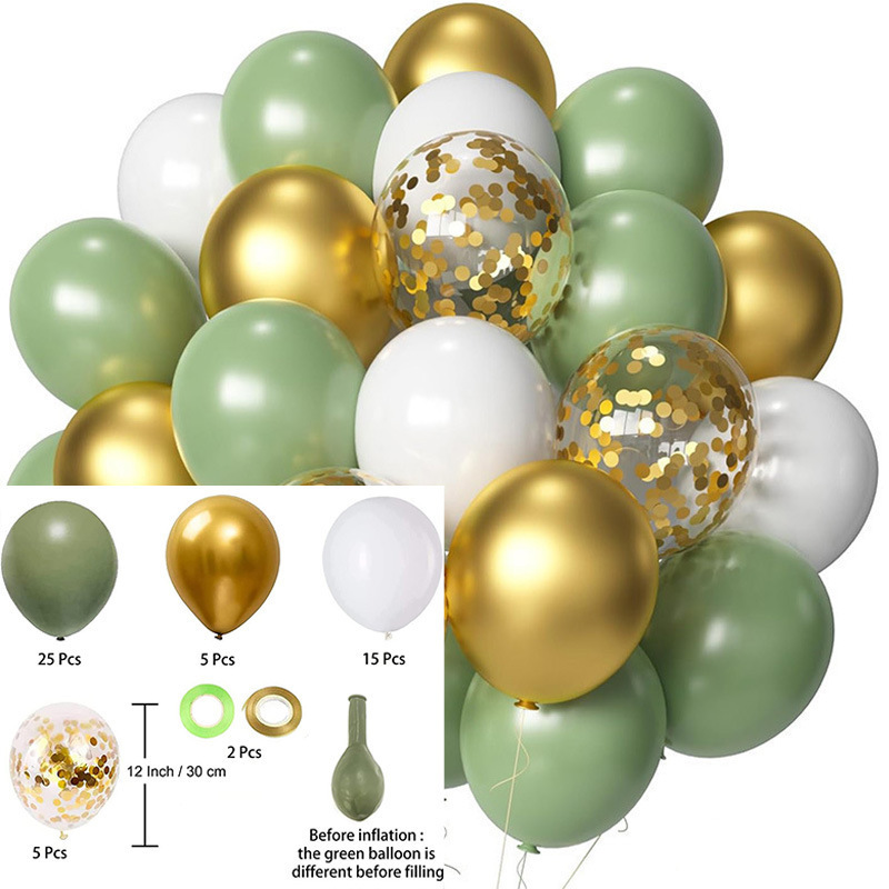 Balloons Set for Birthday Wedding Bridal Baby Shower Engagement Party Decor