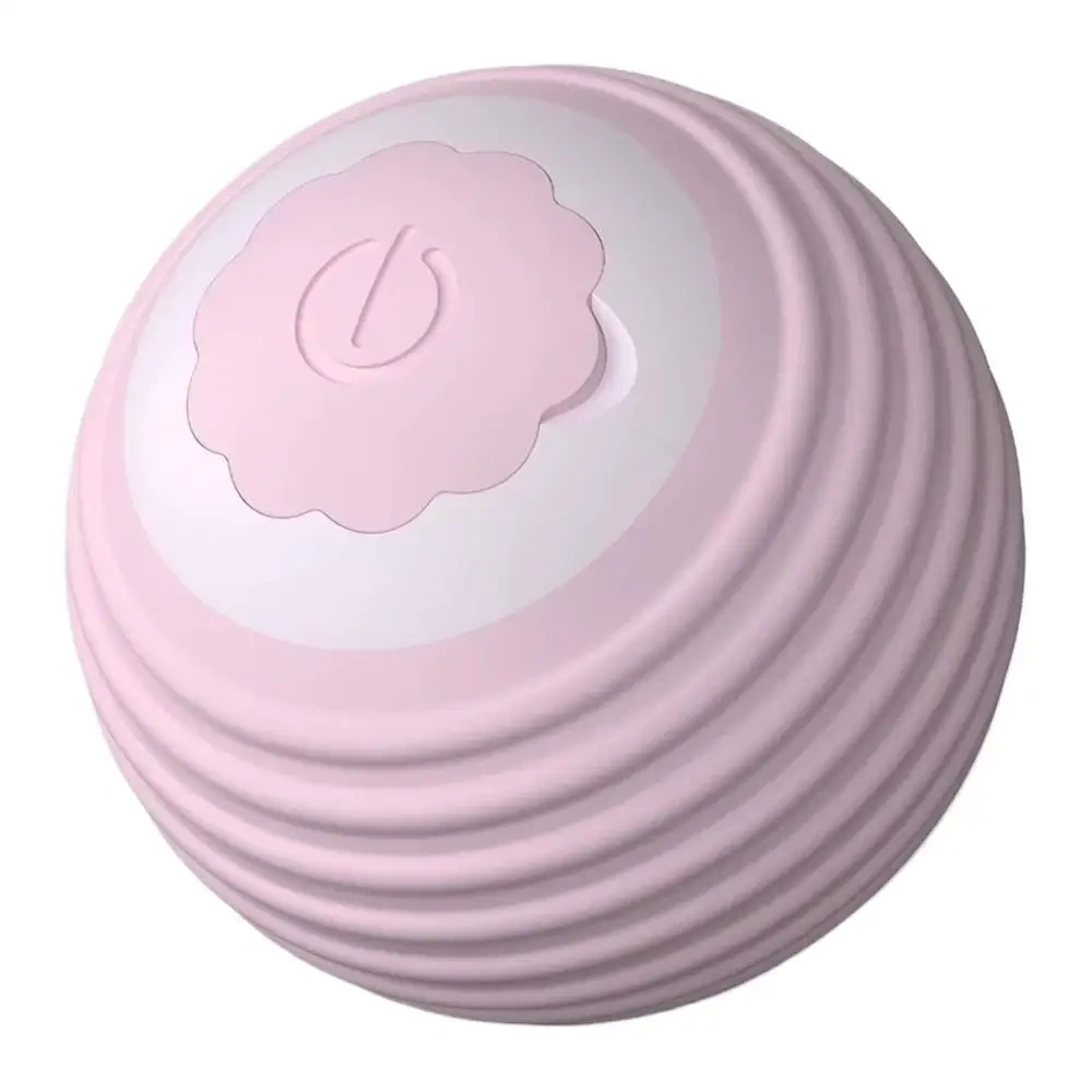 Electric Cat Ball Toys Automatic Rolling Smart Cat Toys Interactive for Cats Training Self-moving Kitten Smart Toys Rechargeable