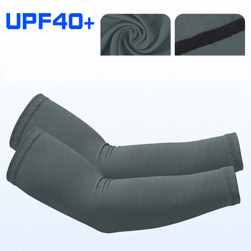 2Pcs Unisex Cooling Arm Sleeves Cover Sports Running UV Sun Protection Outdoor Men Fishing Cycling Sleeves for Hide Tattoos