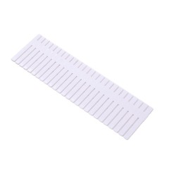 1pc White 37*7cm