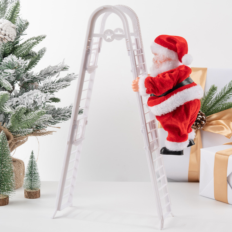 Climbing Beads Climbing Rope Santa Claus Doll Christmas Decorations Ornaments Event and Party Supplies Gifts