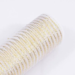 White with Golden Thread