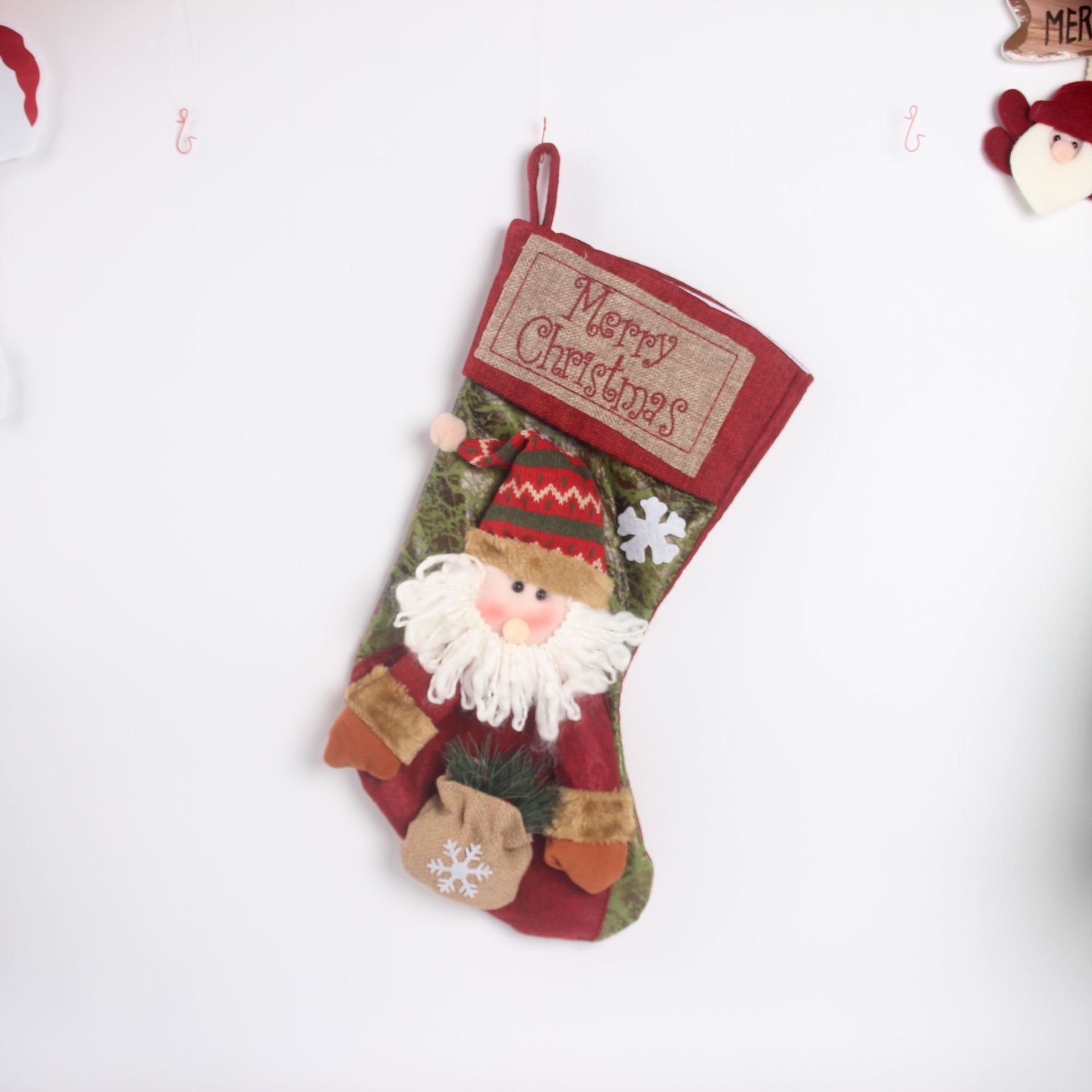 Christmas Stocking Classic Large Stockings Xmas Character for Family Holiday Christmas Party Decorations