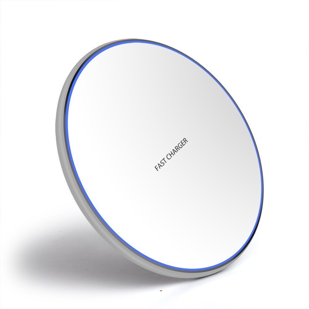 Wireless Charger For iPhone Induction Fast Charging Pad Dock Station For Samsung Xiaomi Huawei