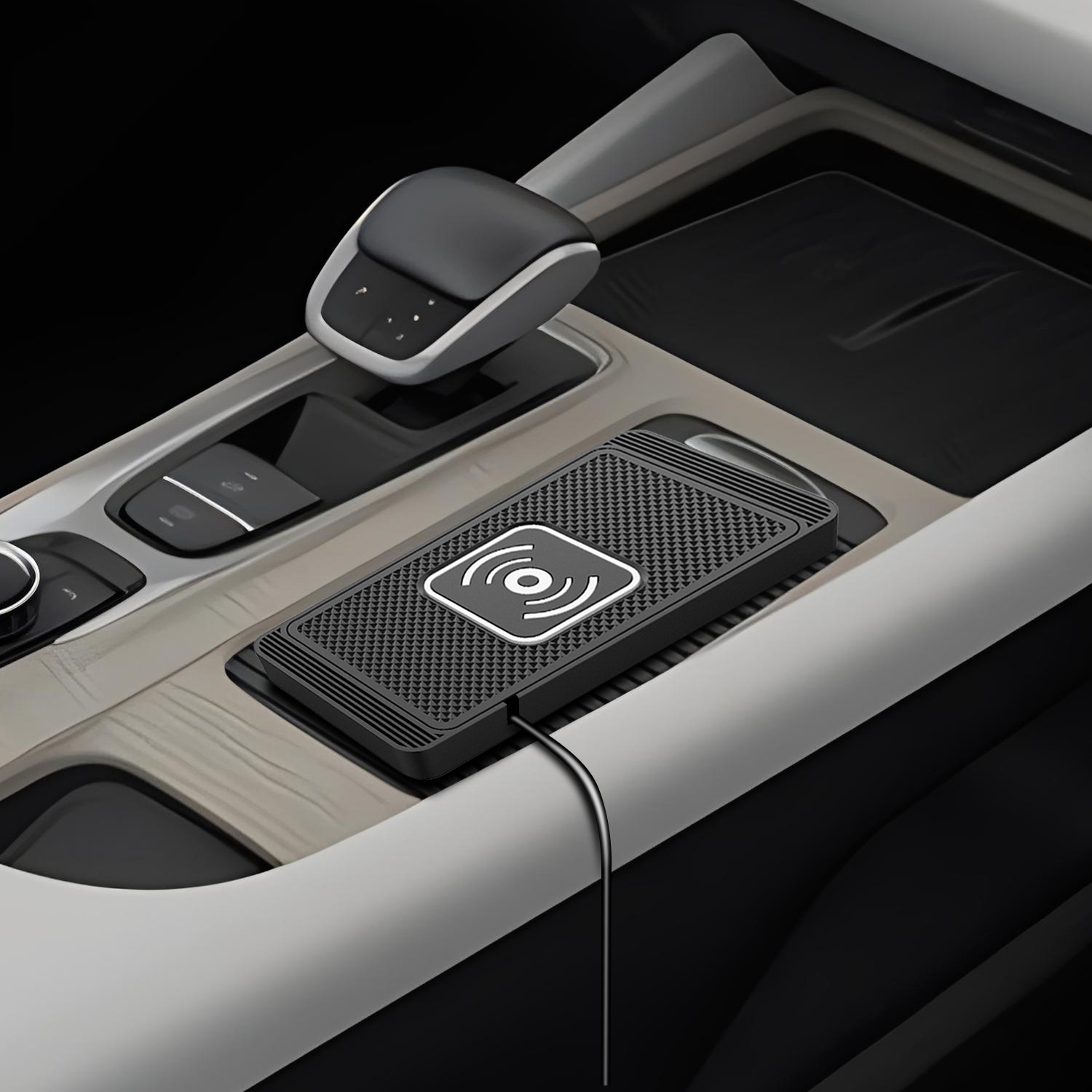 Car Wireless Charger for Iphone Samsung Xiaomi  Wireless Car Charging Silicone Non-slip Pad
