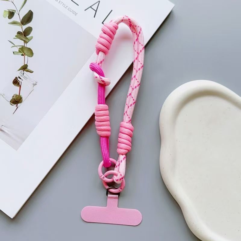 1Pc Cellphone Straps Hanging Cord Mobile Phone Lanyard Short Wrist Strap Charm Anti-lost Chain for Women Keychain Pendant