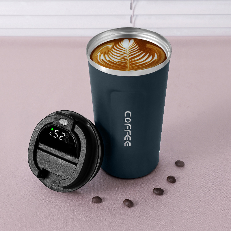 380/510ML Travel Stainless Steel Coffee Cup Thermal Mug Leak-Proof Thermos Bottle Tea Coffee Mug Vacuum Flask Insulated Cups Hot