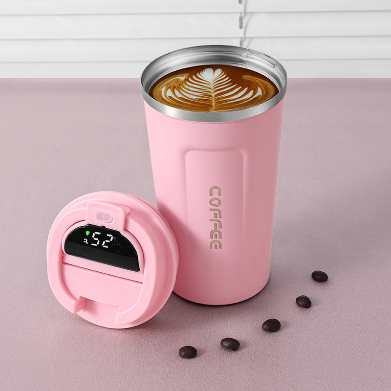 380/510ML Travel Stainless Steel Coffee Cup Thermal Mug Leak-Proof Thermos Bottle Tea Coffee Mug Vacuum Flask Insulated Cups Hot