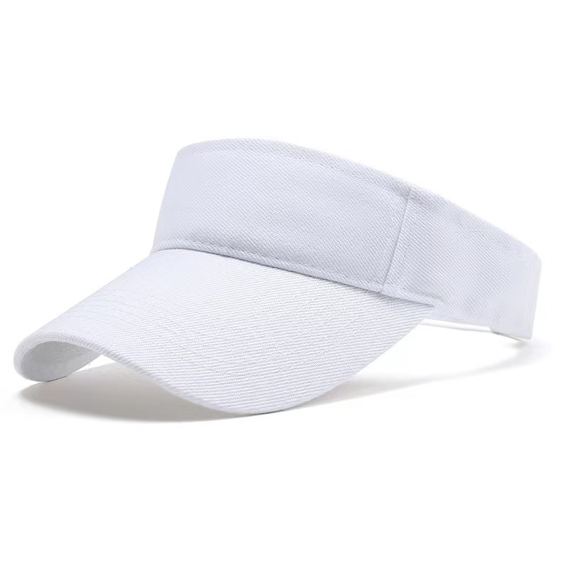 Outdoor Sports Hat Summer Sun Protection Hat Men Women Adjustable Visor Hats Empty Top Sport Tennis Golf Running Caps Unisex