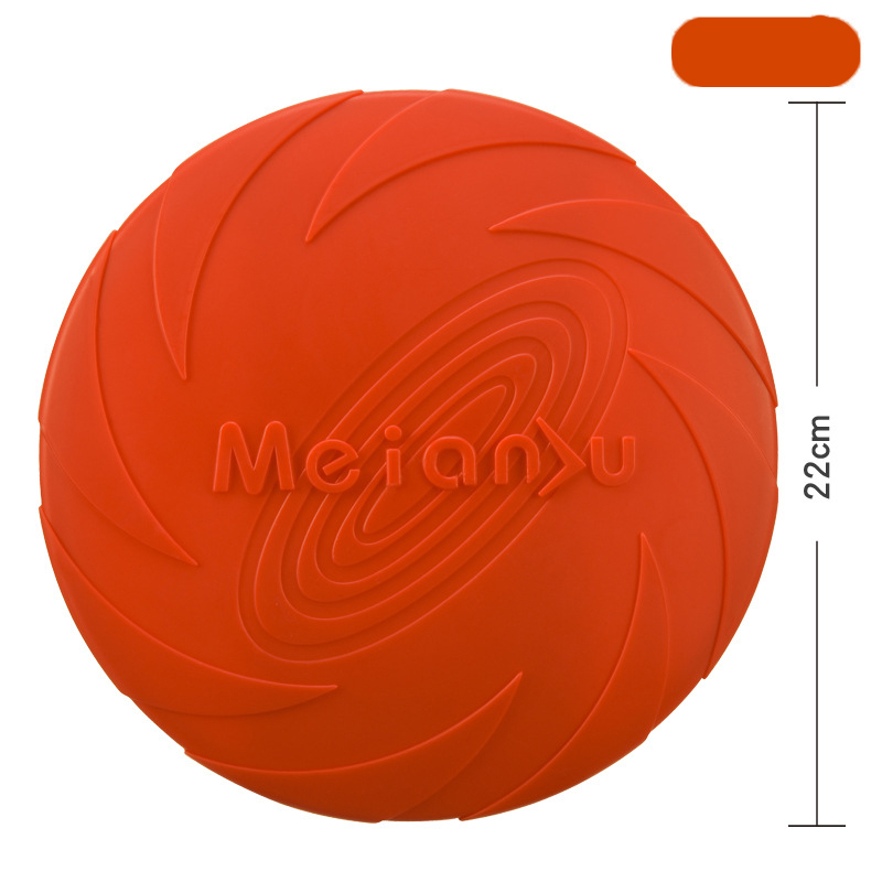 Dog Toys Silicone Flying Disc Fashion Multicolor Resistant Chew Toys Puppy Outdoor Game Trainning Interactive Supplies