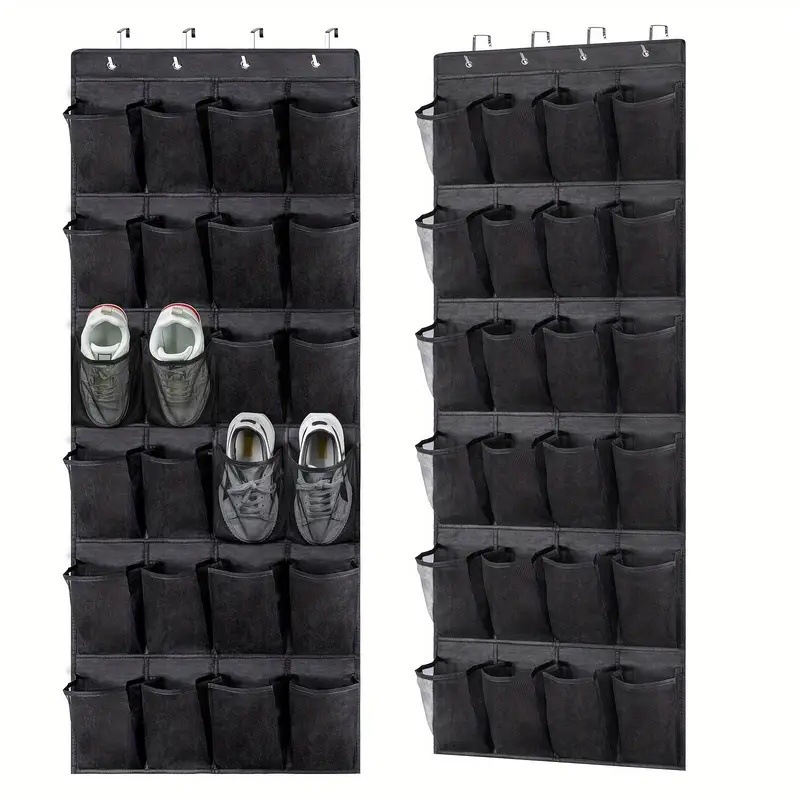 Hanging Organizer with 24/35 Mesh Large Pockets Door Shoe Rack Organizer Storage Bag