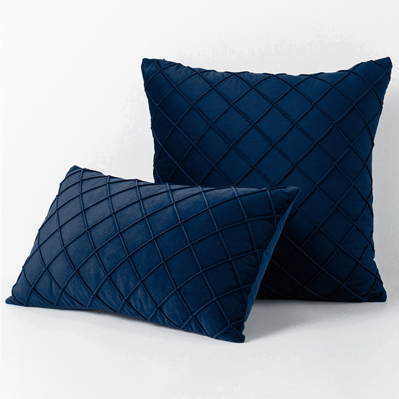 Diamond Texture Rectangular Pillow Cover Ultra Soft Decorative Sofa Throw Cushion Cover Pillowcase Living Room Funda Cojin