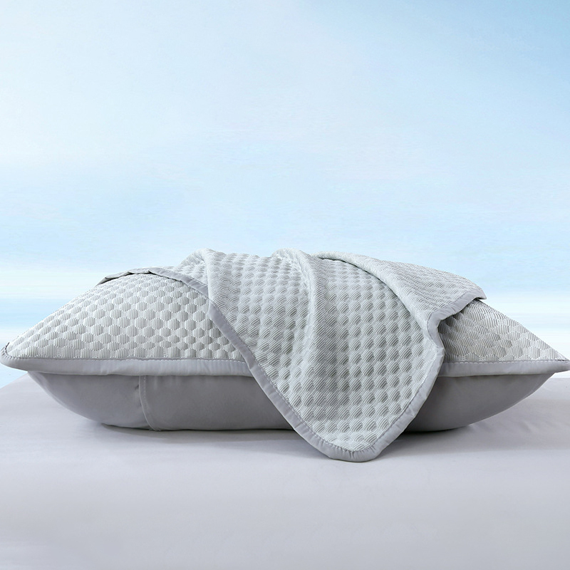 1pc Summer Cool Bean Pillowcase Breathable Air Conditioning Pillow Cover for Hot Sleepers No Insert Included
