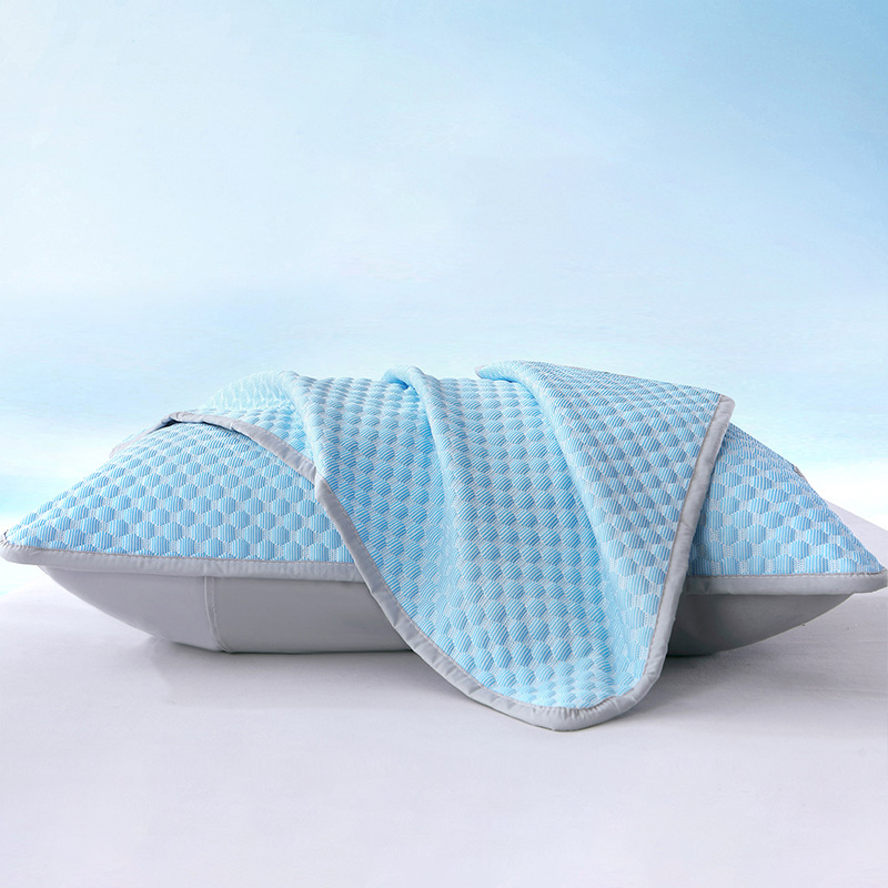 1pc Summer Cool Bean Pillowcase Breathable Air Conditioning Pillow Cover for Hot Sleepers No Insert Included