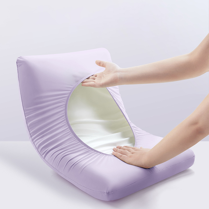 2pcs Single-Use Pillow Case Disposable Thickened Breathable Pillowcase for Travel Hotel