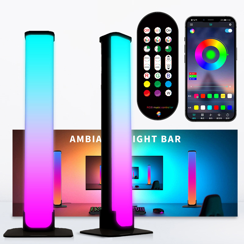 Smart LED Light Bar with Scene and Music Modes for Living Room