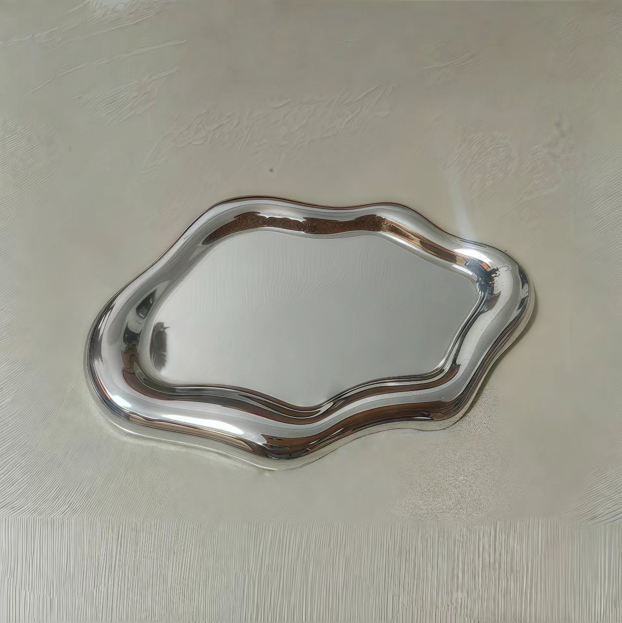 Jewelry Storage Tray Creative Cloud Shapes Plastic Trays Electroplated Jewelry Earrings Ring Display Plates Photo Props