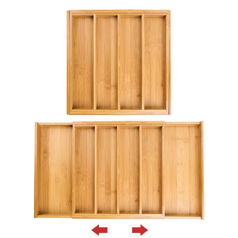 Expandable Kitchen Drawer Organizer Tableware Storage Cutlery Tray Free Combination