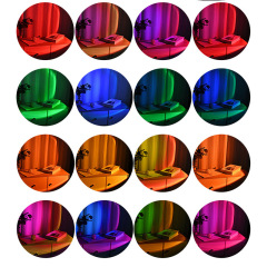 RGB 16 Colors with 4 Modes Remote Control