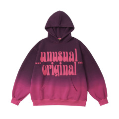 Custom 3D puff print hoodies sweatshirt