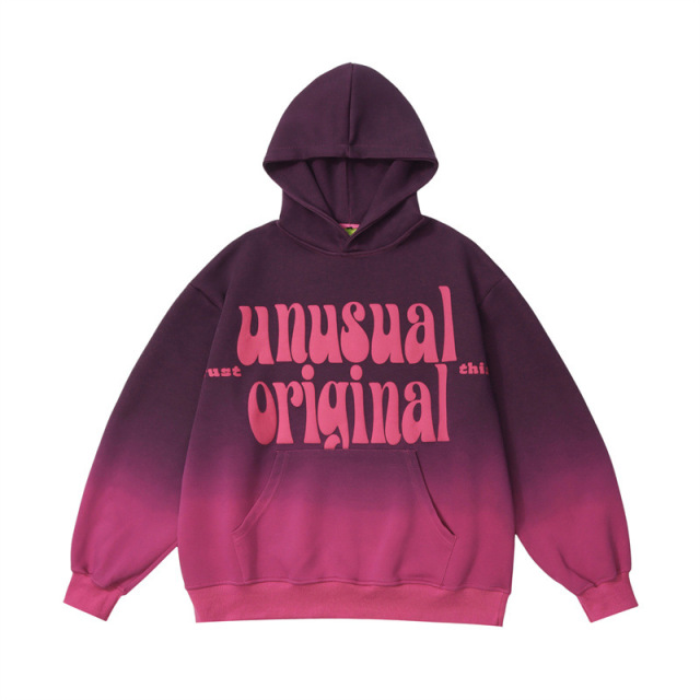 Custom 3D puff print hoodies sweatshirt