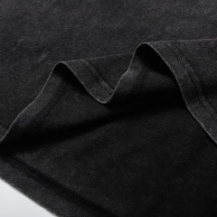 Men's Summer washed vintage streetwear Tshirt