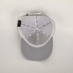 Polyester Unisex Baseball Cap with Woven Patch For Sports