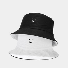 Reversible Custom Small Embroidered Cotton Bucket Hat