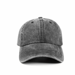 Custom Unstructured Distressed 6 Panel Washed cap