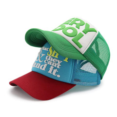 Custom Puff Printed Foam Trucker cap For Men And Women